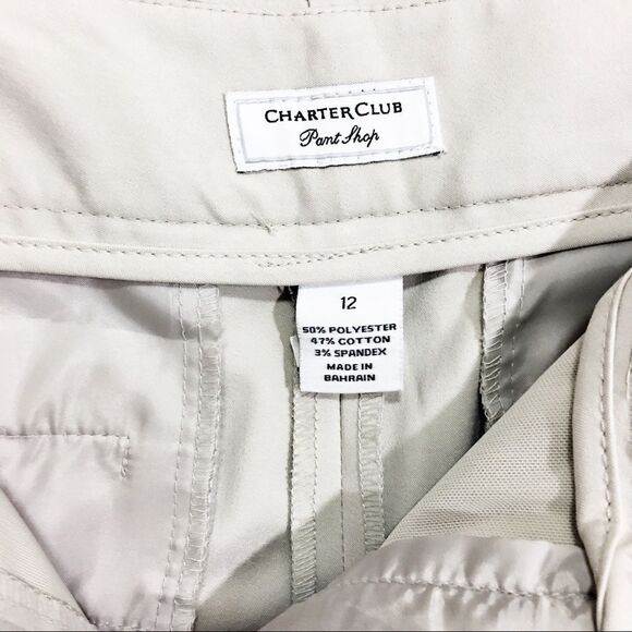 Charter Club white pants size 12 - Picture 5 of 5
